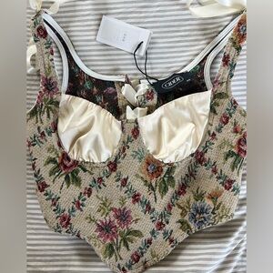 Cider corset top